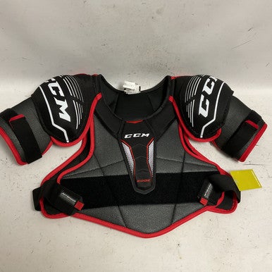Used CCM JETSPEED EDGE Senior Shoulder Pads Black And Red XL 11855-S000191590