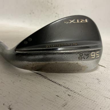 Used Cleveland RTX4 Golf Wedge Mens RH Black 56 Degree 11855-S000191629
