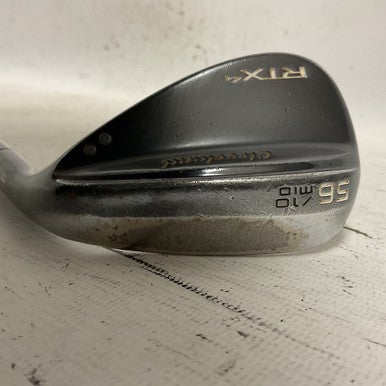 Used Cleveland RTX4 Golf Wedge Mens RH Black 56 Degree 11855-S000191629