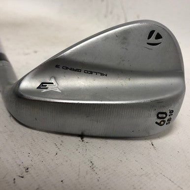 Used Taylormade MILLED GRIND 3 Golf Wedge Mens RH 60 Degree 11855-S000189500