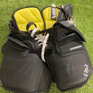 Black Junior Large Warrior Ritual X Hockey Goalie Pants (Used)