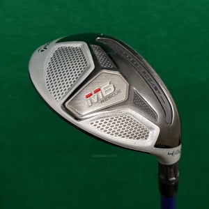 TaylorMade M6 Rescue 22 4 Hybrid Diamana S+ 82HY Graphite Stiff w/ HC