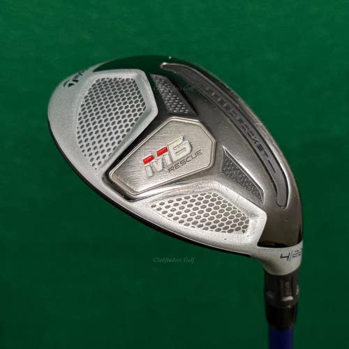 TaylorMade M6 Rescue 22 4 Hybrid Diamana S+ 82HY Graphite Stiff w/ HC