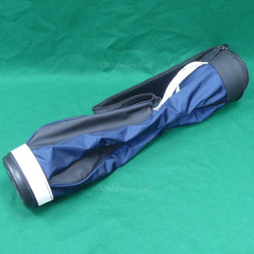 Jones Sports Original Navy/White/Black Golf Cart Sunday Carry Bag (No Raincover)