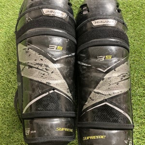Senior Bauer 3S Pro Shin Pads 14" (Used)