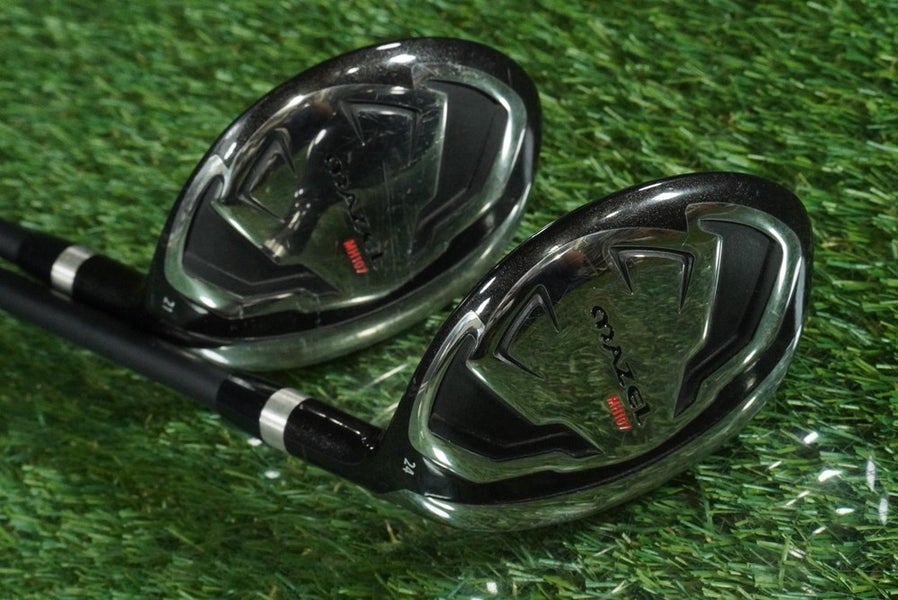 MAZEL MH107 HYBRID IRONS SET 4H,5H MAZE TOUR PERFORMANCE R100 REGULAR RH 21,24