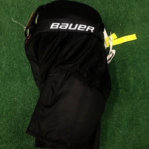Black Junior Medium Bauer VAPOR VELOCITY Hockey Pants (New)