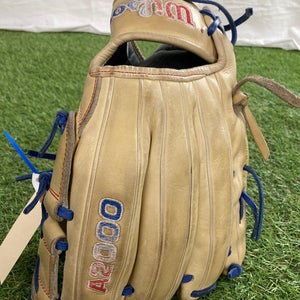 Brown Adult Wilson A2000 RH Baseball Glove 12" (Used)