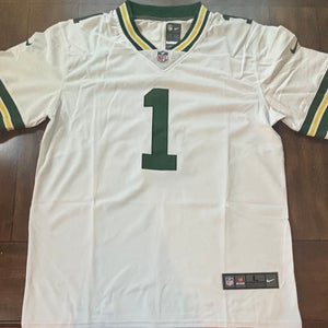 Green Bay Packers Micah Parsons White Jersey Adult Size Large NWT