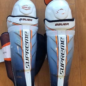 Senior Bauer Supreme One60 17" Shin Pads (Used)