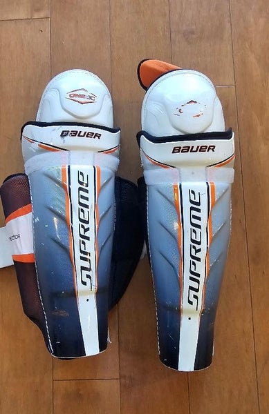 Senior Bauer Supreme One60 17" Shin Pads (Used)