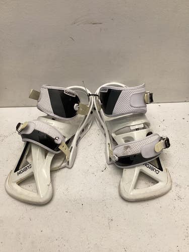 Used Burton CUSTOM Mens Binding Only White SM 11443-S000198323