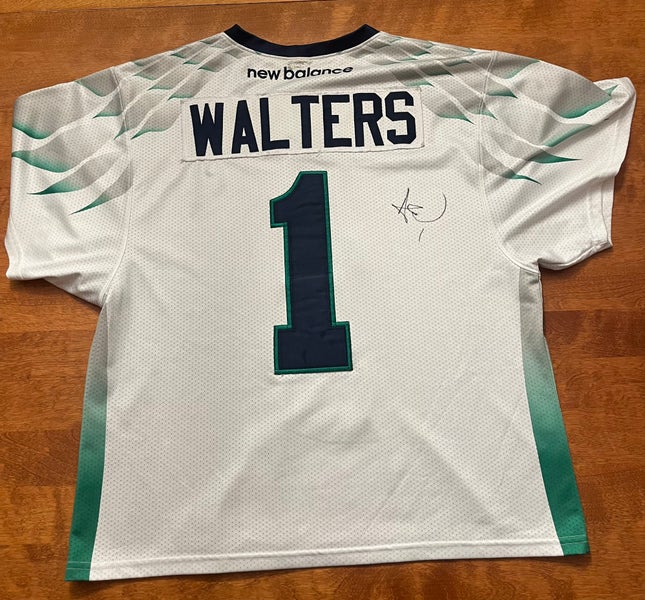2016 Joe Walters GAME WORN MLL Chesapeake Bayhawks jersey signed PLL HOF