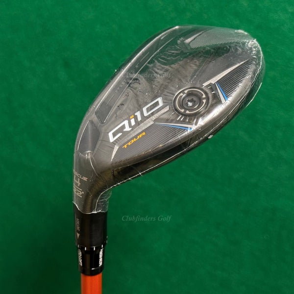 NEW LH TaylorMade Qi10 Tour Rescue 22 4 Hybrid Tour AD DI-75 Graphite Regular