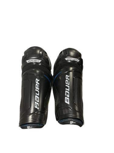 Used Bauer BAUER SHINGUARDS Senior Shin Guards Black 13" 11834-S000041106