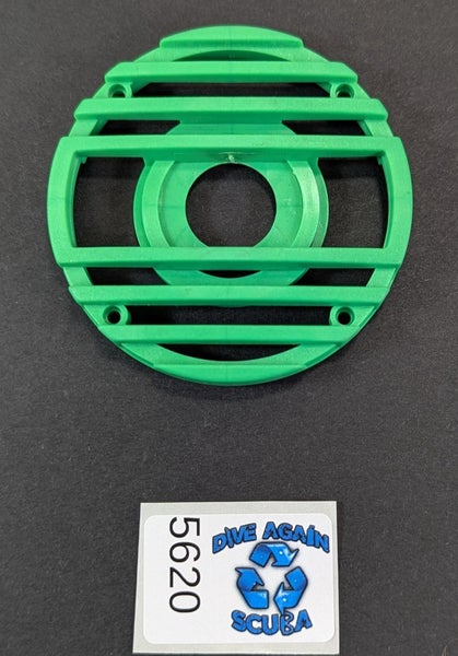 Poseidon Jetstream Green Front Cover 2nd Stage Regulator Scuba Dive 2707-50