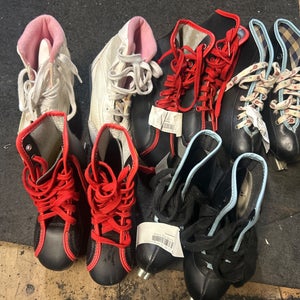 Double Blade Youth Skates (5 pairs) Sz 10,12&13