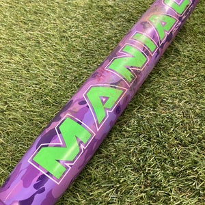Purple 2019 Miken Maniac Alloy Bat Alloy 28 oz 34" (Used)