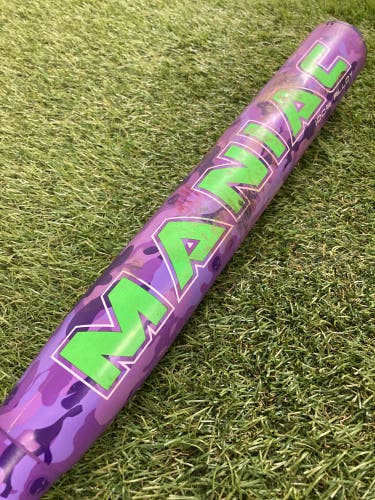 Purple 2019 Miken Maniac Alloy Bat Alloy 28 oz 34" (Used)