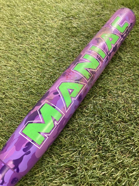 Purple 2019 Miken Maniac Alloy Bat Alloy 28 oz 34" (Used)