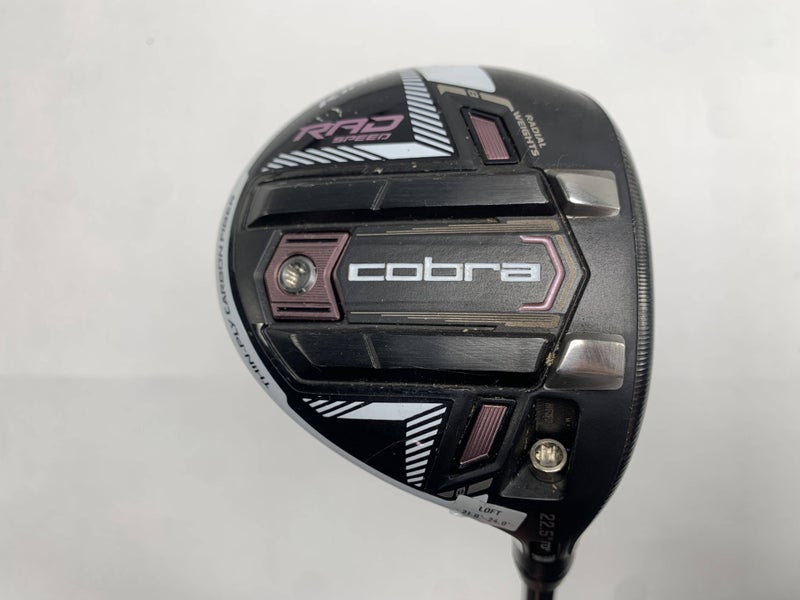 Cobra RAD Speed 5 Fairway Wood 22.5*  EvenFlow Riptide CB 4.0 40g Ladies RH