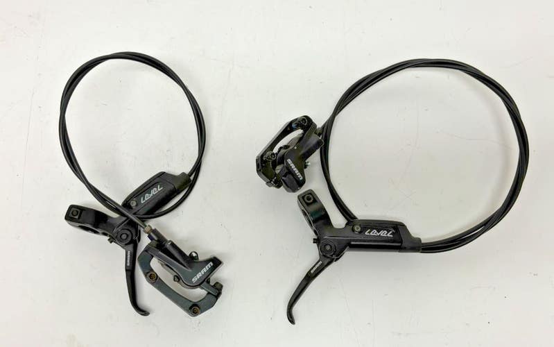 SRAM LEVEL Mountain Bike Hydraulic Disc Brakes Black 36"/69" Hoses Black GREAT
