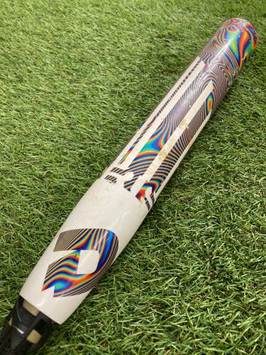 White 2021 DeMarini Prism+ Composite Bat (-11) Composite 20 oz 31" (Used)