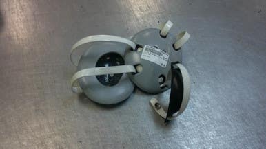Used Cliff Keen Wrestling Headgear Grey 11339-S000195085