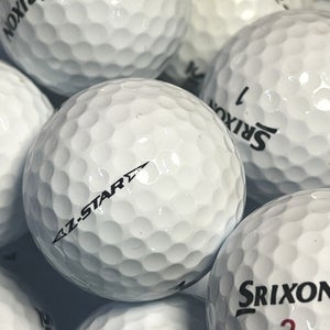 15 Near Mint AAAA White Srixon Z-Star Used Golf Balls...Z-Star X & XV included
