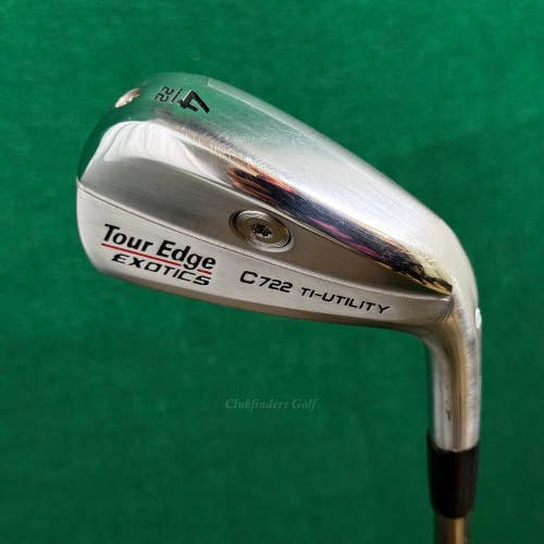 Tour Edge Exotics C722 Ti-Utility 22 4 Iron ACCRA TZ SIX 950 M5 Extra Stiff
