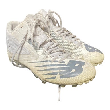 Used New Balance RUSH LAX Cleats Mens White Senior 6.5 11375-S000367014