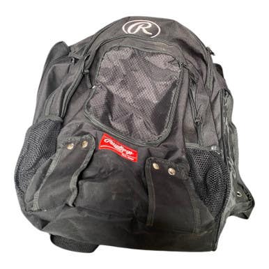 Used Rawlings BACKPACK BB/SB Player Backpack Black 11375-S000366997