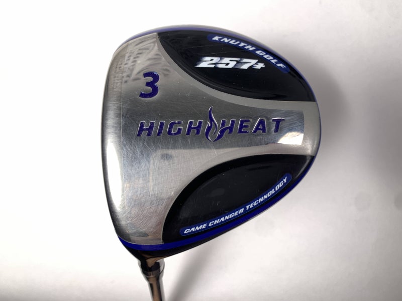 Knuth golf High Heat 3 Fairway Wood 15* Aldila Quaranta 40g Regular LH