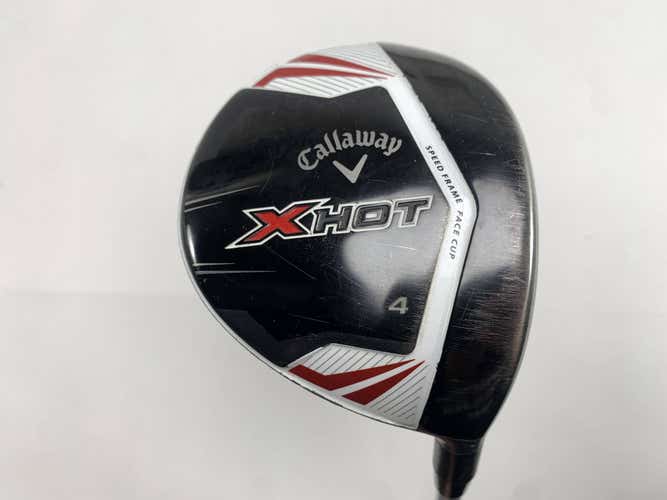 Callaway X Hot 2013 4 Fairway Wood 17* Project X PXv Senior Graphite Mens RH