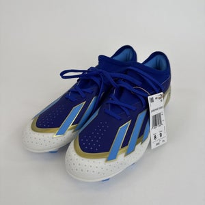Adidas X Crazyfast Messi League Mens Soccer Shoes Blue ID0712 NEW Size 8