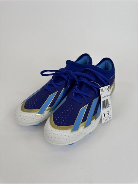 Adidas X Crazyfast Messi League Mens Soccer Shoes Blue ID0712 NEW Size 8