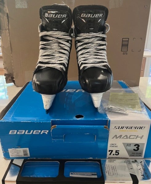 2024 Bauer Supreme Mach Hockey Skates 7.5 (Used)