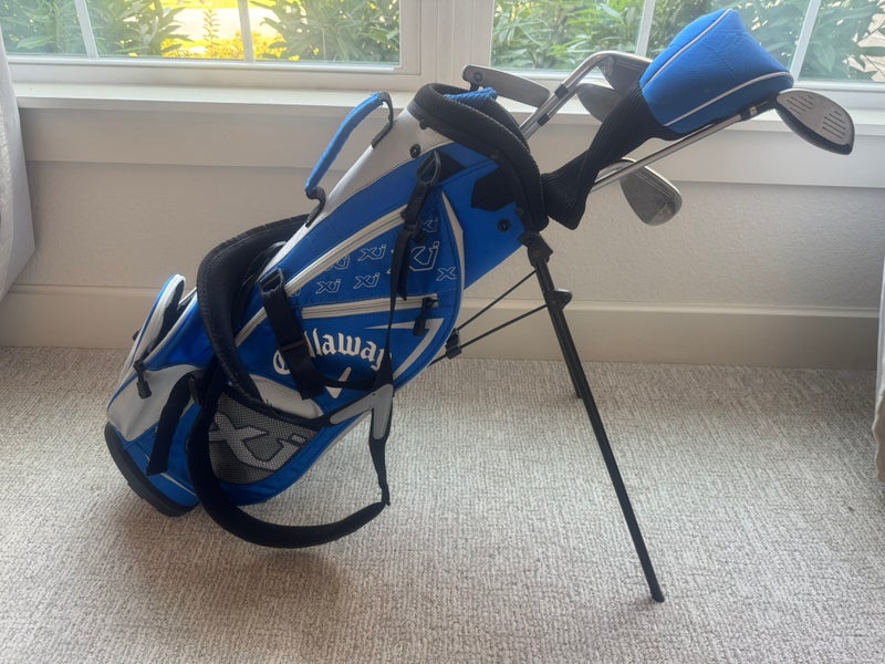 Junior Callaway XJ Right Handed Clubs (Full Set) Junior 5 Pieces (Used)