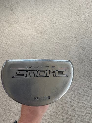 Gray Men's TaylorMade White Smoke MC72 Right Handed Putter (Used)