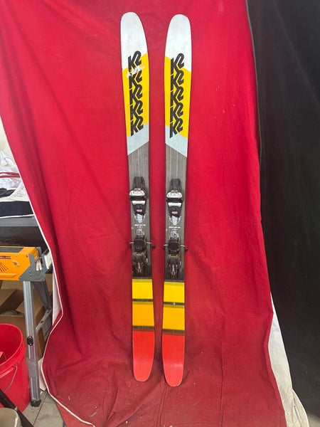 K2 Marksman 184cm skis twintip, binding: markers obifon, range: 260-388mm