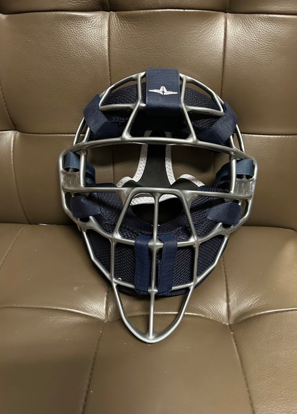 All Star System 7 Catcher's Mask (New) All-Star S7 Axis Traditional Magnesium Baseball Umpire Mask