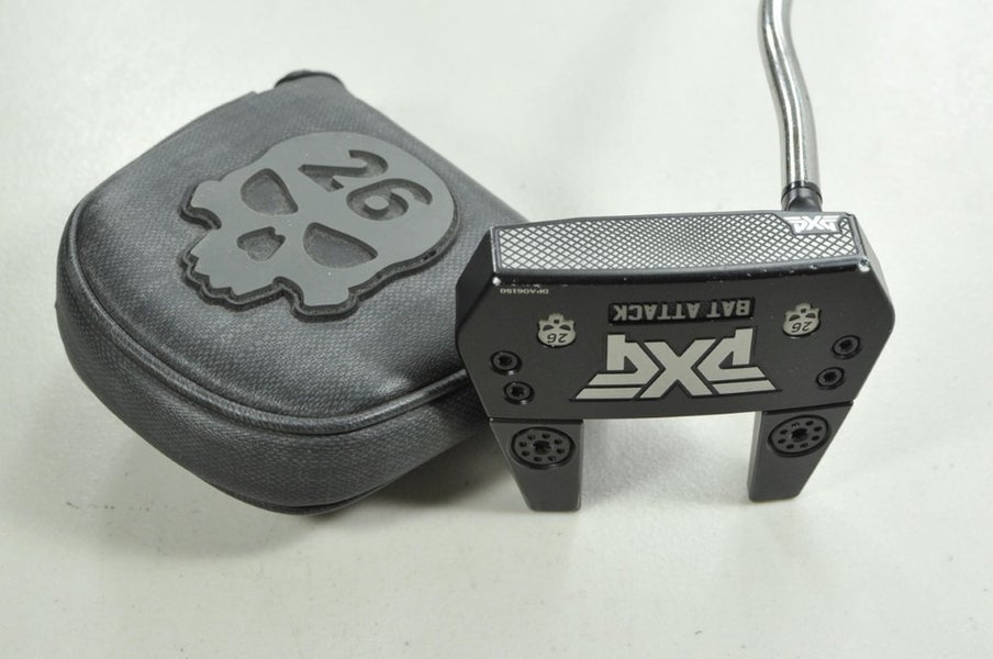 PXG Battle Ready Bat Attack 34" Putter Right Steel with Head Cover # 203607