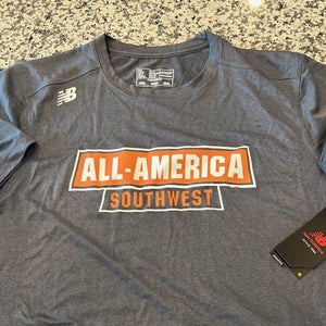 New Balance All America lacrosse team shooter shirt XL mens NEW dri fit