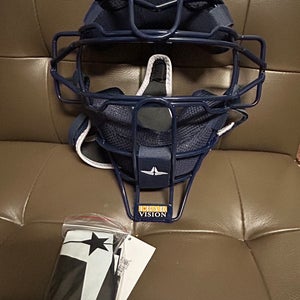 All Star Catcher's Mask (New) CLASSIC TRADITIONAL FACE MASK W/ LUC PADS