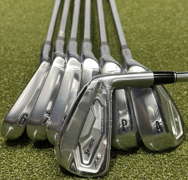 Srixon ZX5 MKII Forged Iron Set 5-AW Steel KBS Tour Lite Stiff Flex NEW!
