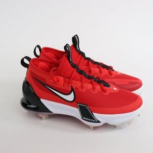 Nike Force Zoom Trout 9 Elite Baseball Cleats Red White US Size 7.5 M FB2906-600