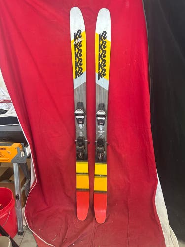 K2 184 cm All Mountain Skis With Bindings (Used)