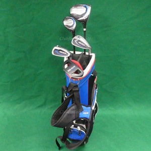 JUNIOR Top Flite 5-Piece Complete Golf Club Set w/ Matching Stand Bag