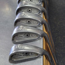 Used Ping EYE 2 BLACK DOT Mens Iron Set RH 3I-PW 11497-S000152607