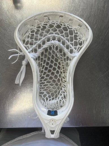 Used Warrior EVO HEAD Mens Lacrosse Head White 11497-S000152612
